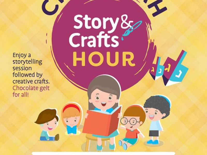 CHANUKAH STORY AND CRAFTS HOUR